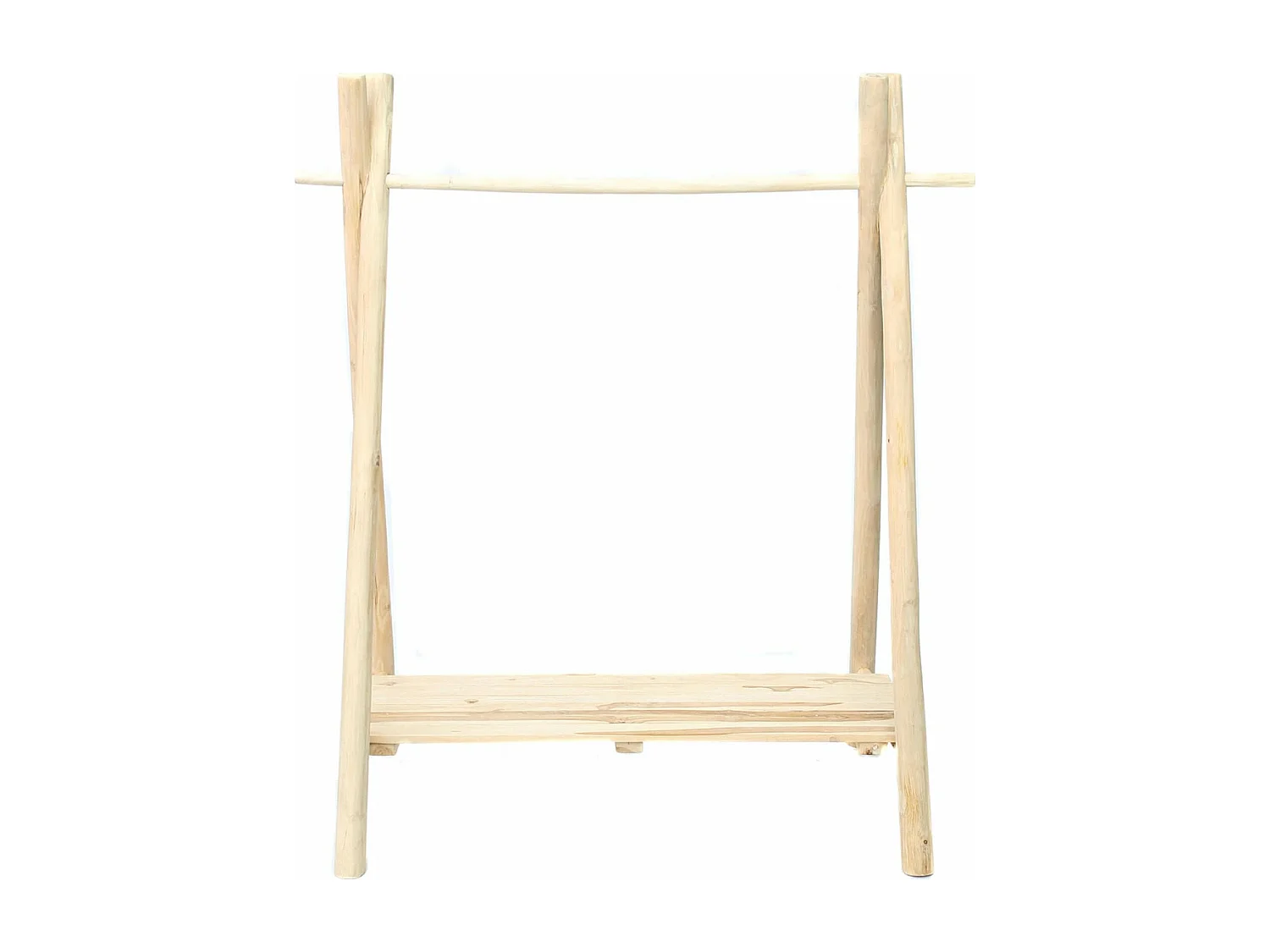 Portant vêtements épuré en bois Bazar Bizar