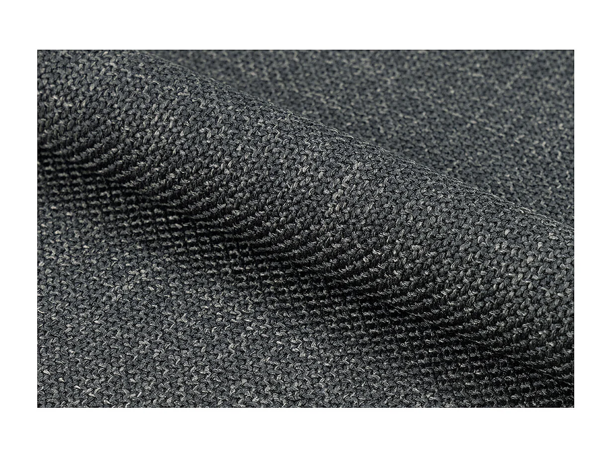 Laura chaise de salle à manger avec accoudoirs tissu gris.