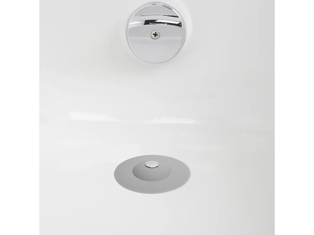 Haarfilter und Duschstöpsel 2 in 1 Grau