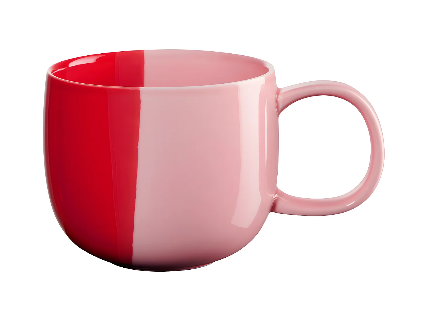 Mug Joy Strawberry 400ml Rouge  Asa