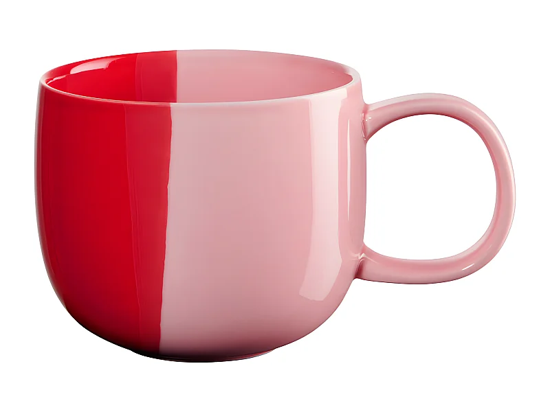 Mug Joy Strawberry 400ml Rouge  Asa