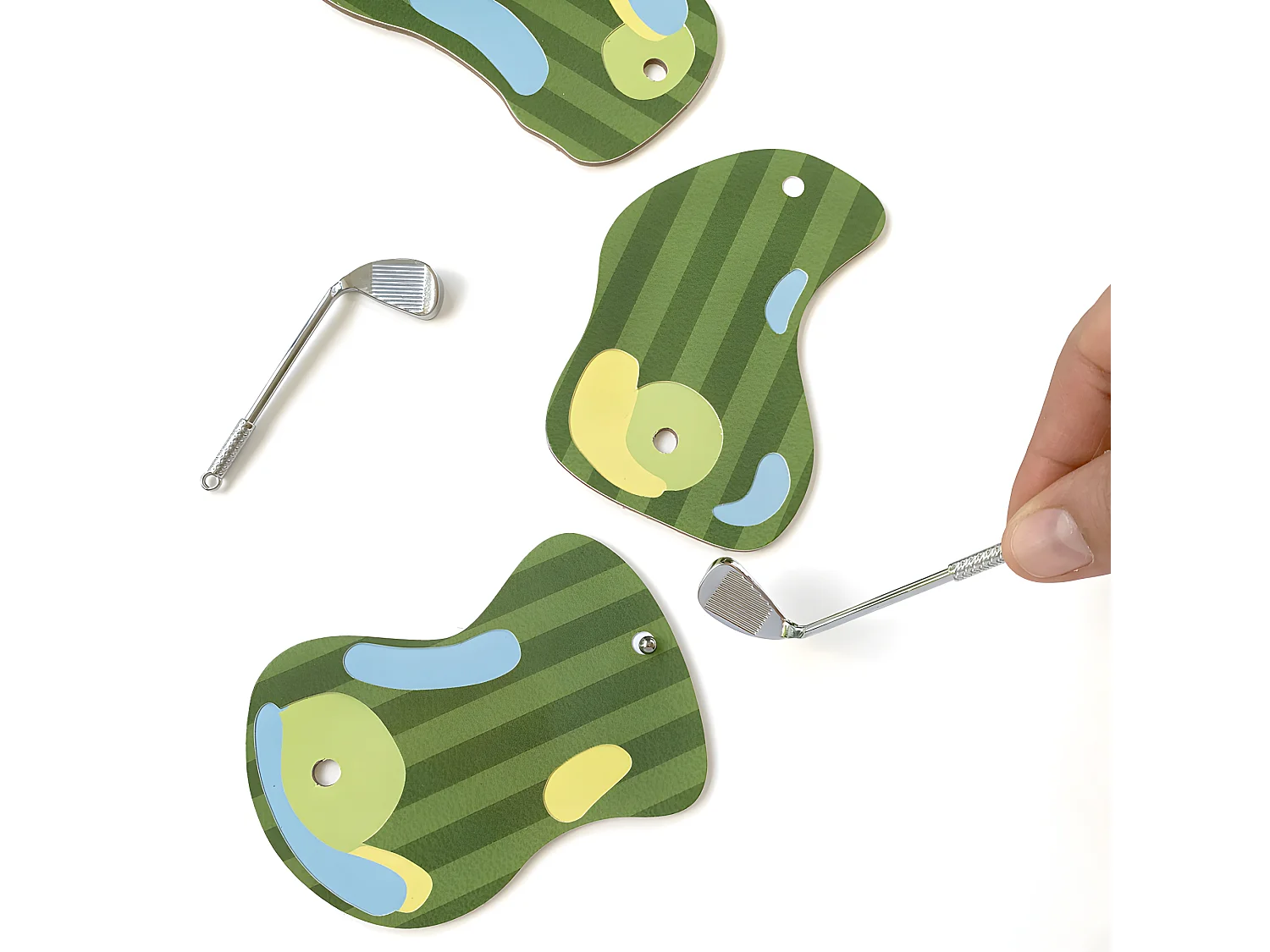 Mini jeu de golf Multicolore  Kikkerland