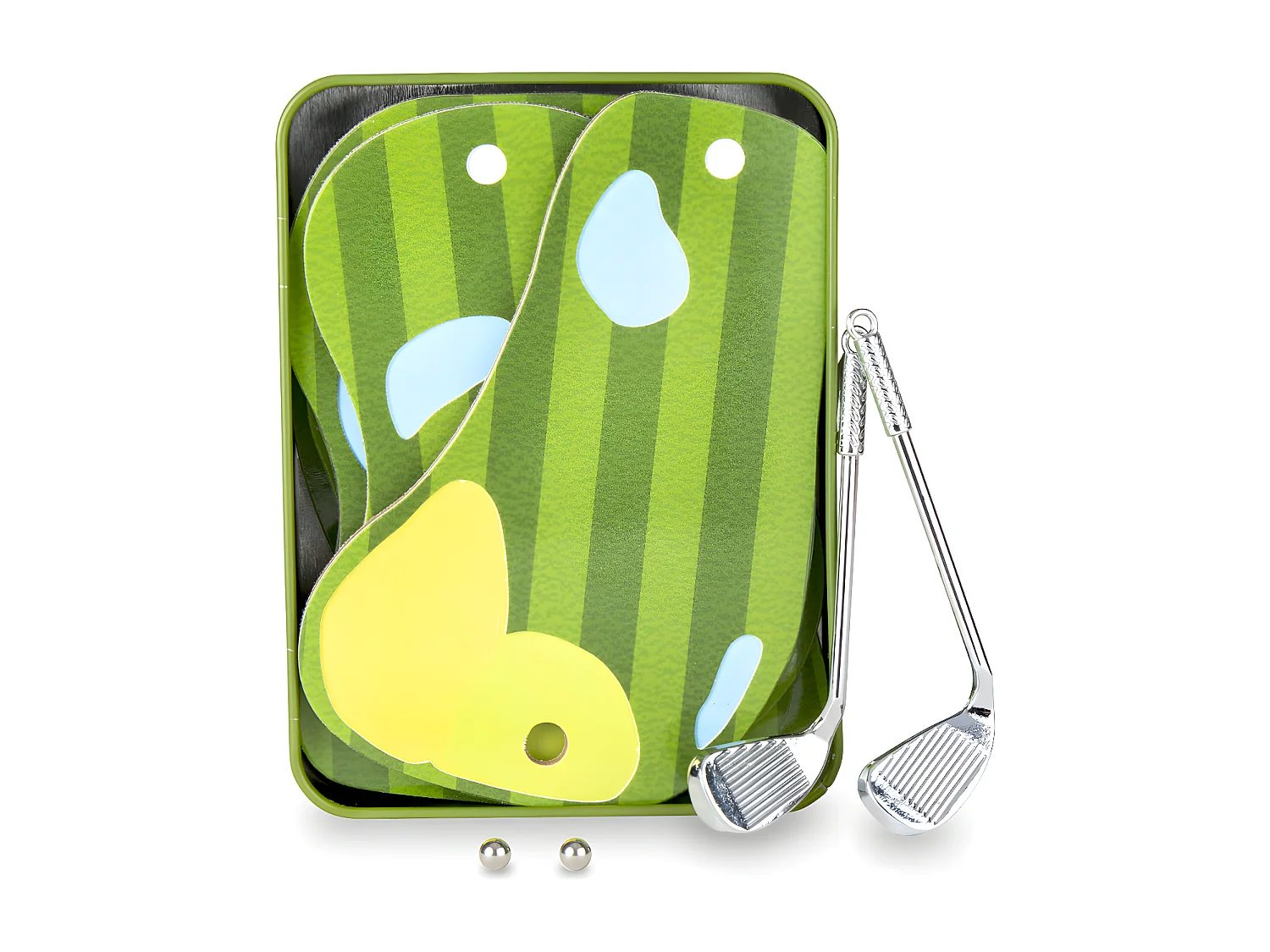 Mini jeu de golf Multicolore  Kikkerland
