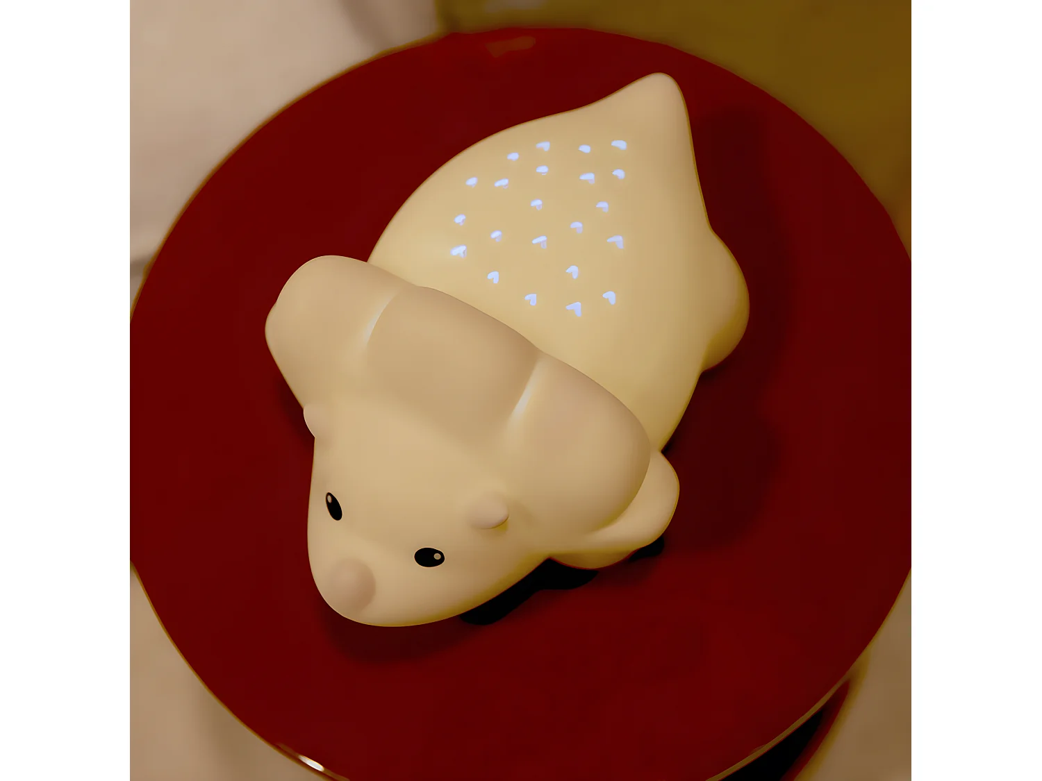 Veilleuse et projecteur Juliette Beige  Atelier Pierre