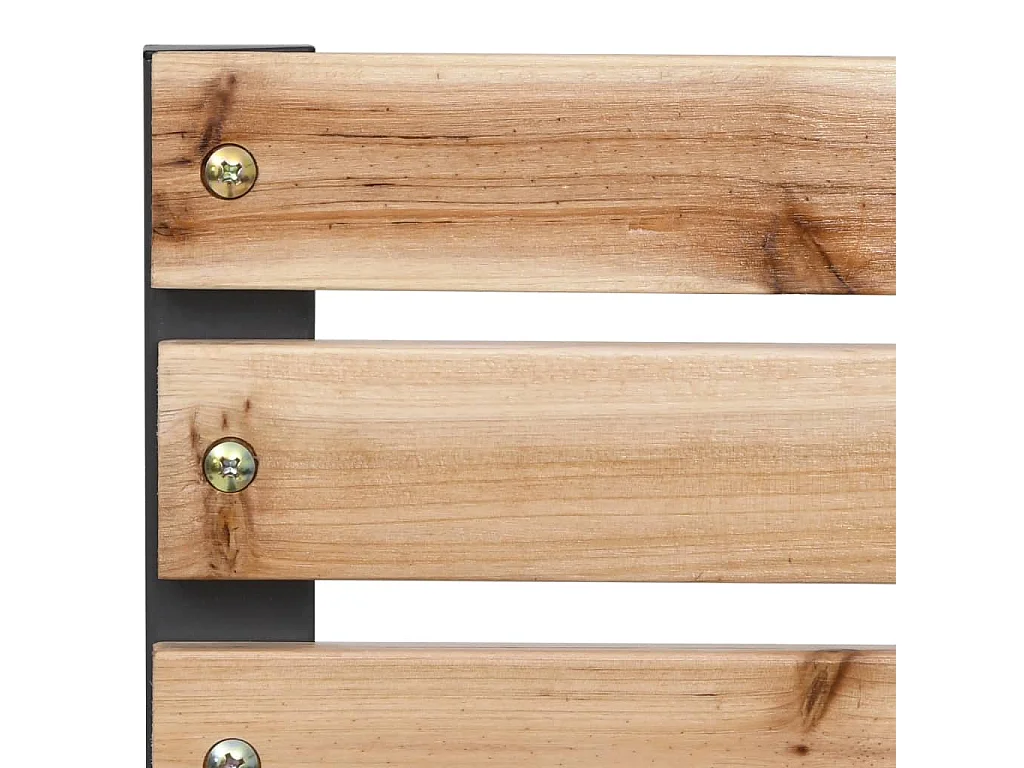 Cadeiras de jardim 2 peças madeira de abeto maciça