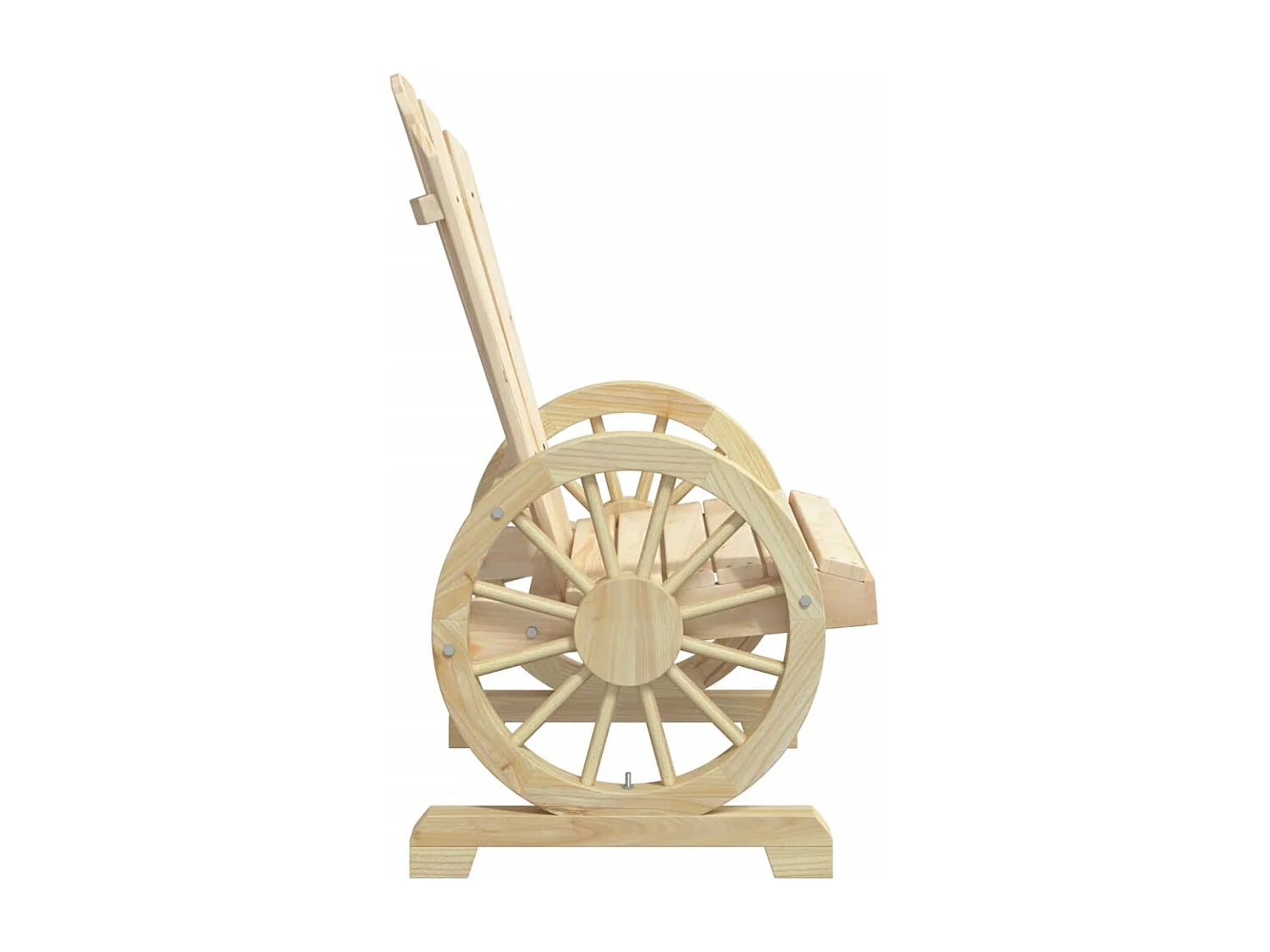 Chaise de jardin Adirondack bois de sapin massif