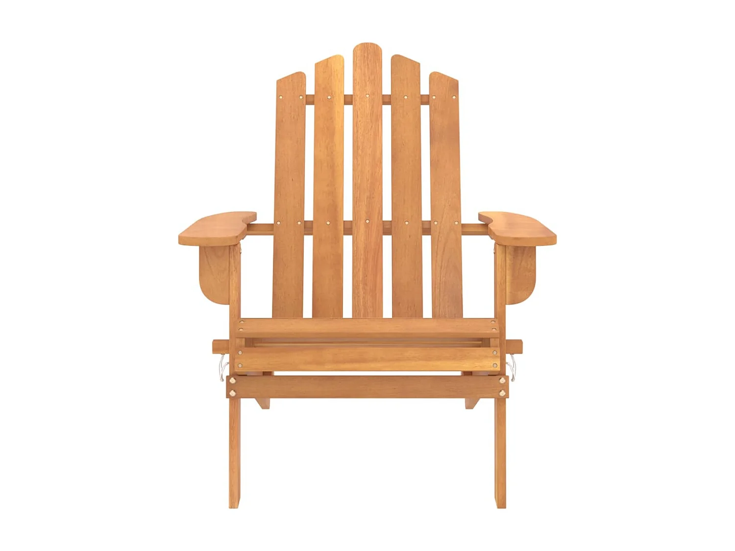 Chaise de jardin Adirondack Bois d'acacia massif