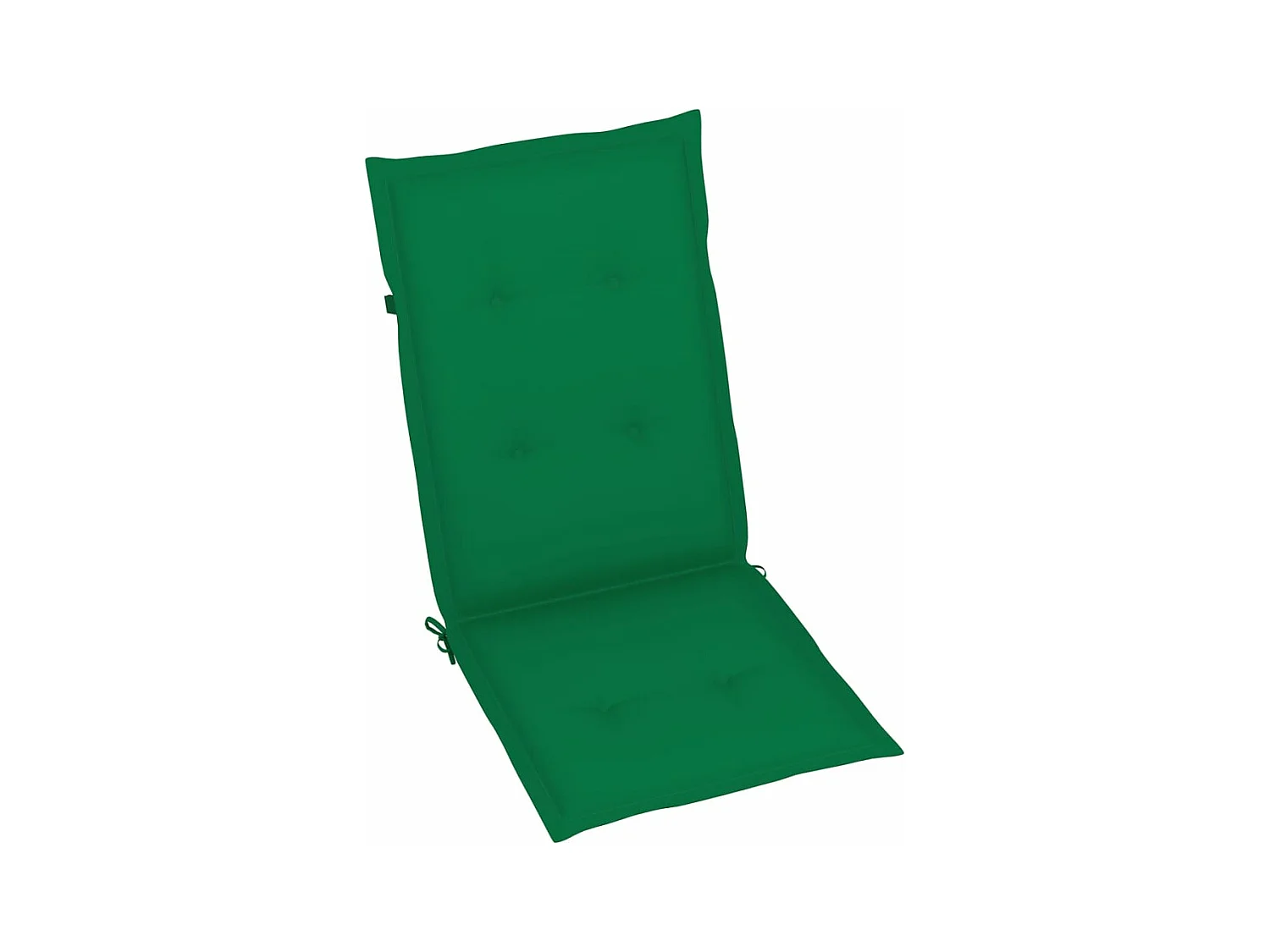 Chaises inclinables de jardin avec coussins 8 pièces Teck solide