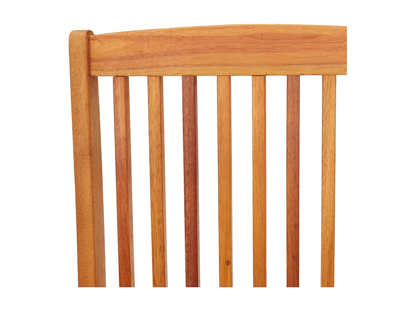 Chaises de jardin pliables 4 pièces Bois d'eucalyptus massif