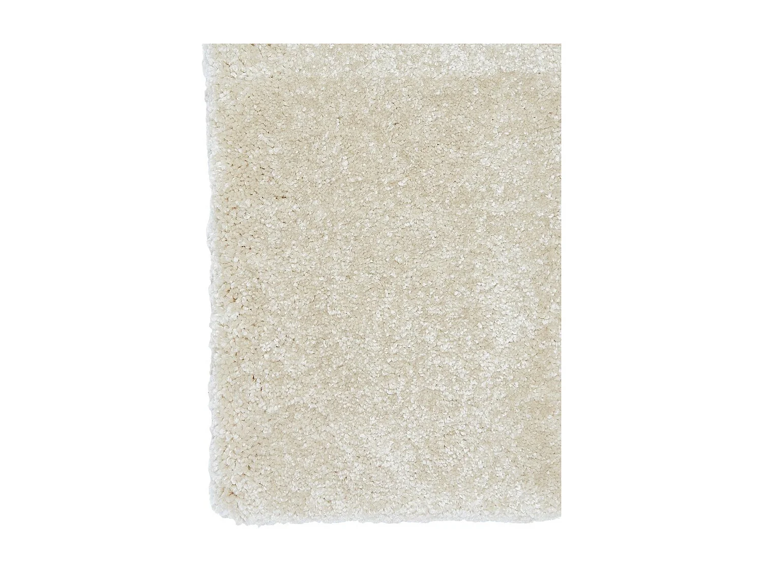 tapis salle à manger 200x300 tissé blanc cassé rectangle motif uni EPAISSIA +