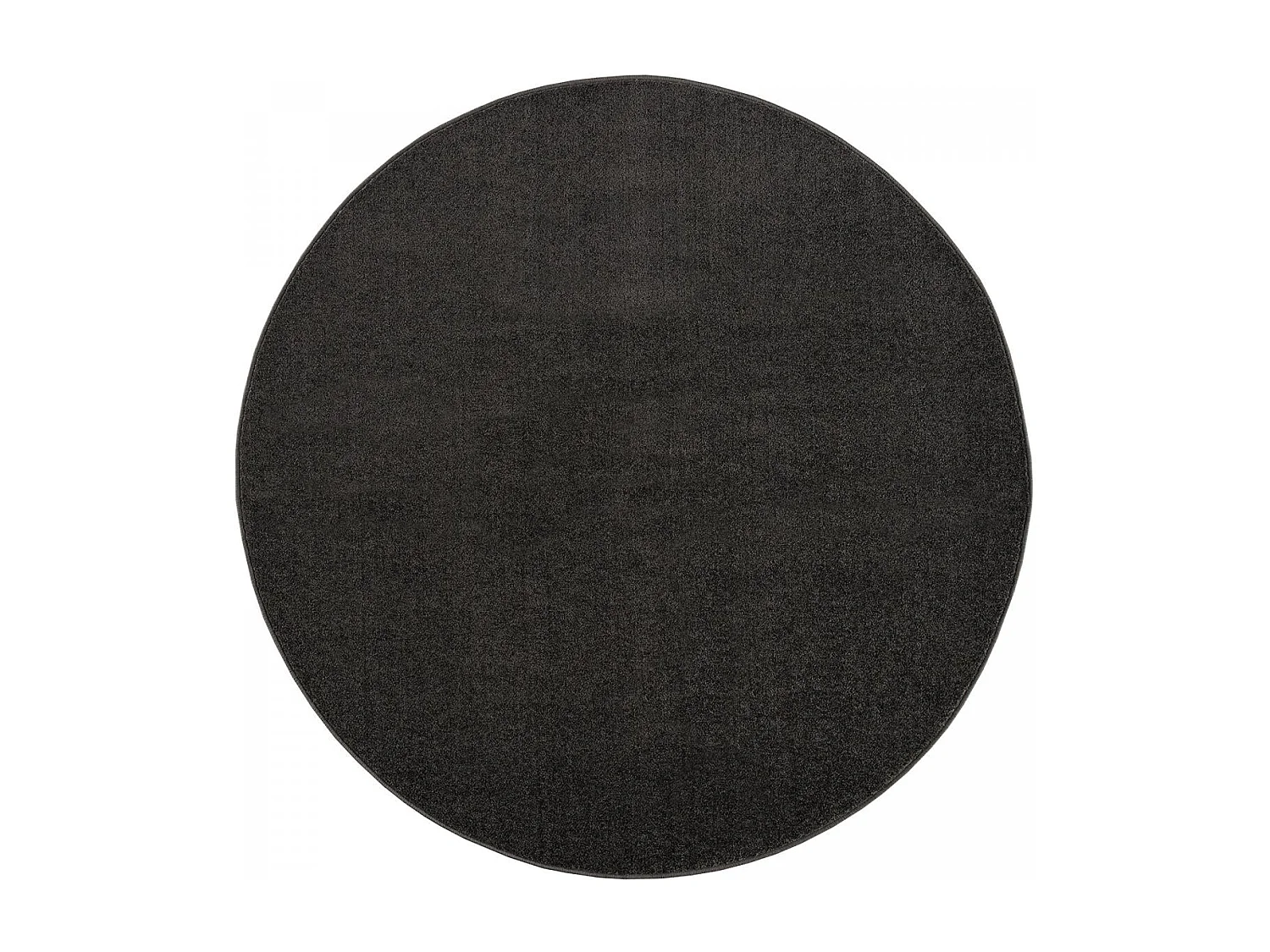 tapis cuisine 80x150 tissé gris foncé rectangle motif uni NOSSA