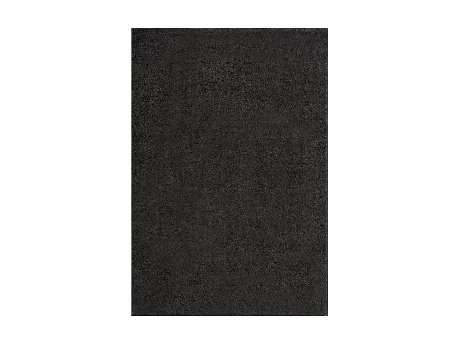 tapis cuisine 80x150 tissé gris foncé rectangle motif uni NOSSA