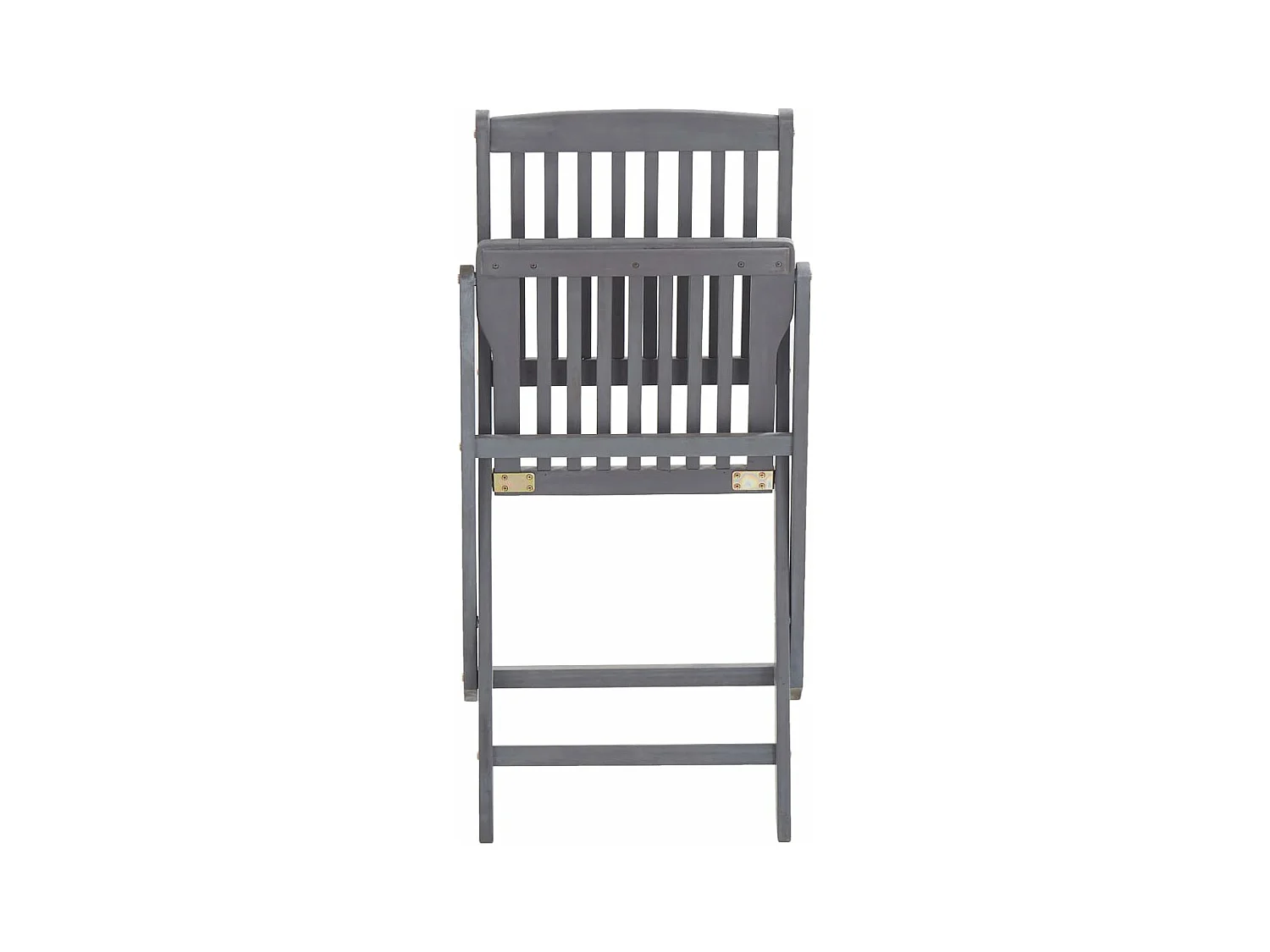 Chaises pliables d'extérieur 6 pièces avec coussins Bois d'acacia
