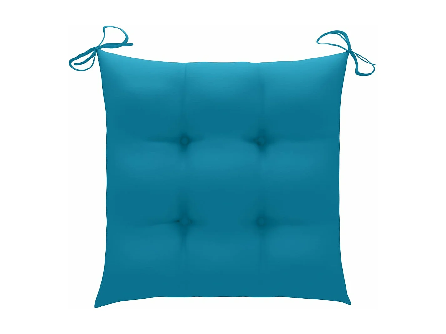 Chaises pliables de jardin 2 pièces avec coussins Bambou