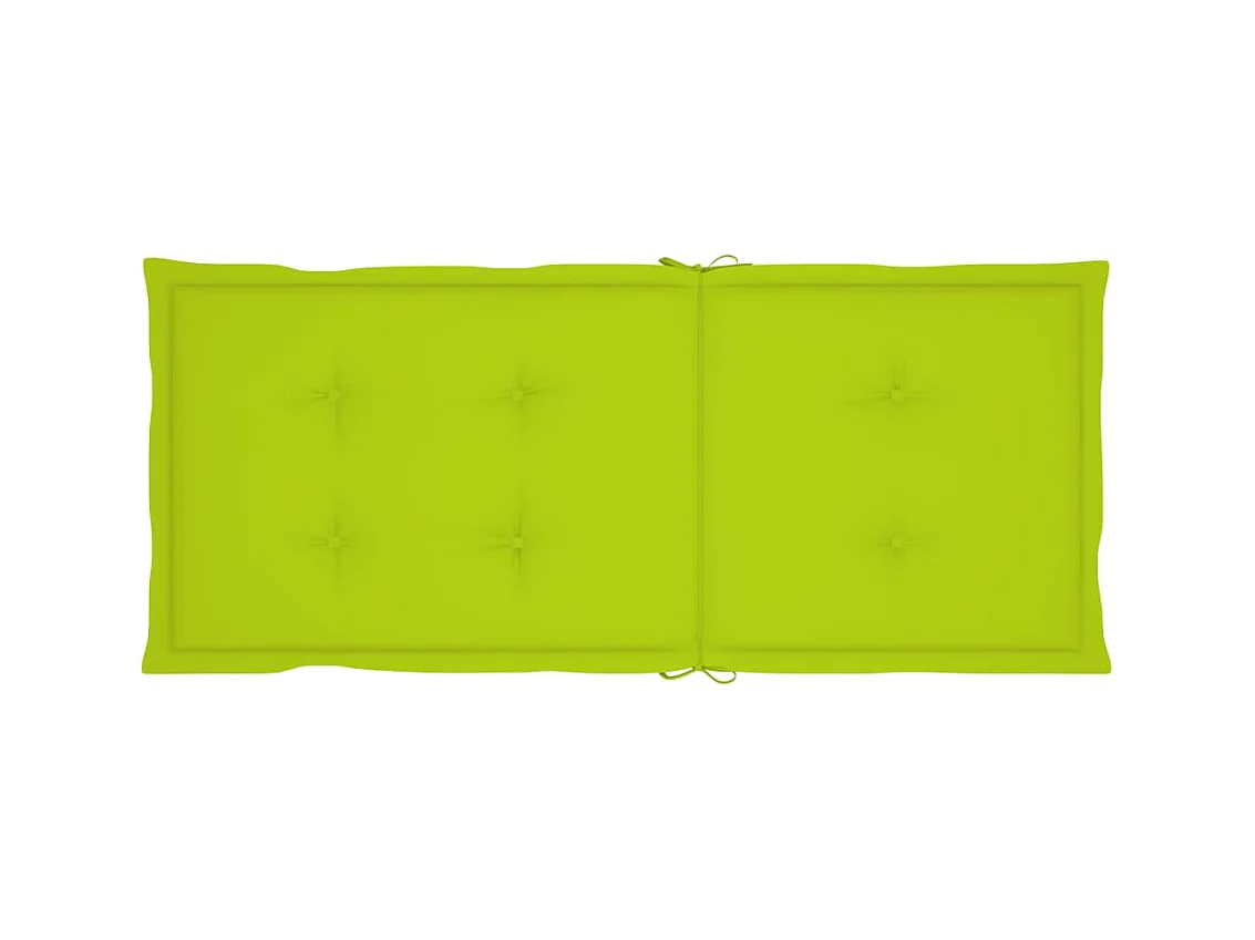 Sillas de jardín reclinables 2 unidades madera maciza acacia cojines