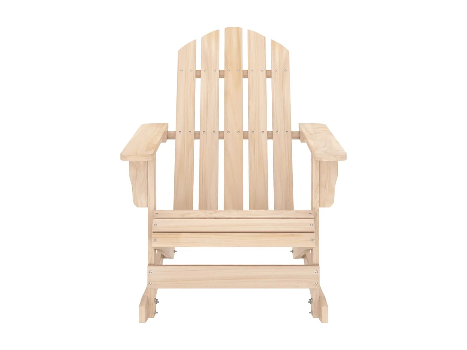 Cadeira Adirondack de baloiçar para jardim abeto maciço