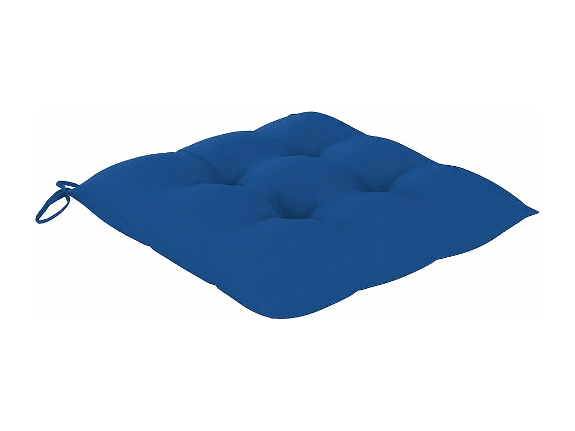 Cadeiras de jardim dobráveis c/ almofadões 2 peças bambu