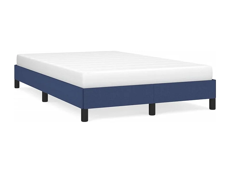 Estructura de cama tela azul 120x190 cm