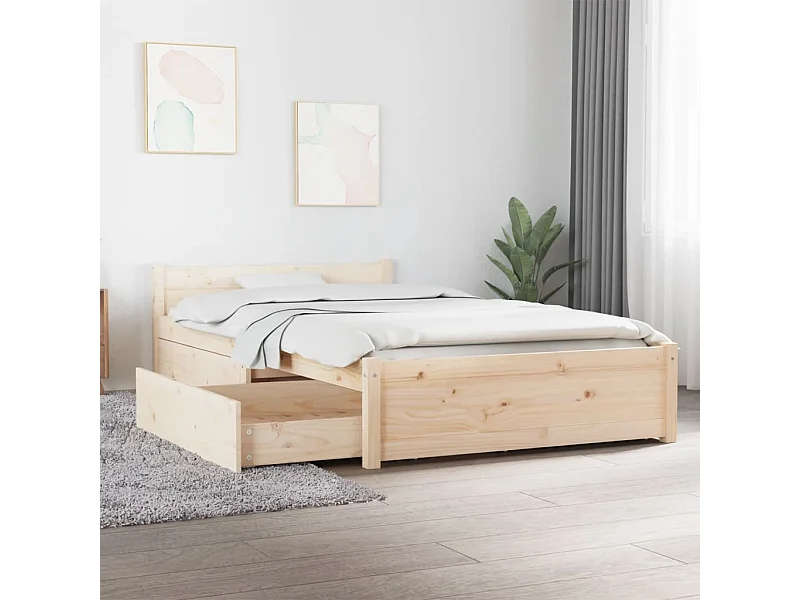 Estrutura de cama com gavetas 100x200 cm