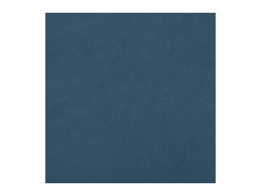 Cama box spring colchón y LED terciopelo azul oscuro 120x190 cm