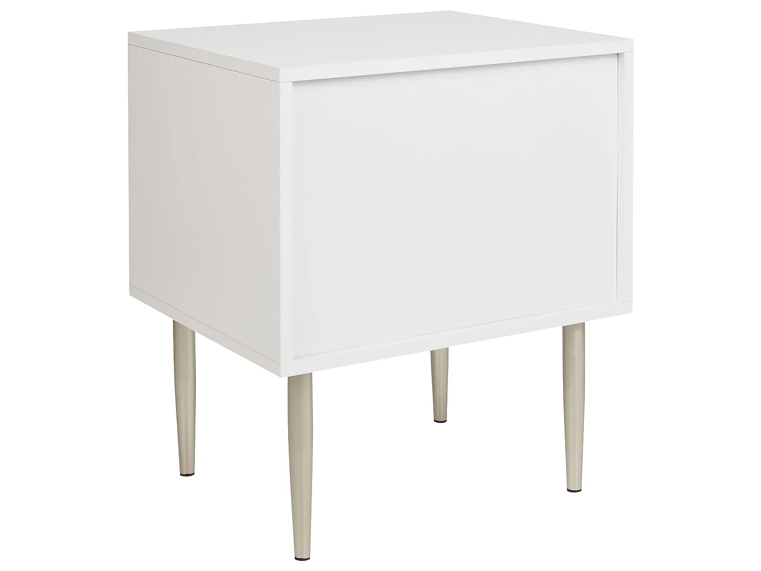 2 Drawer Bedside Table SOHO White