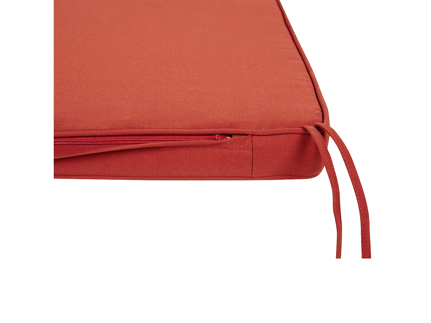 Cojín para banco SOVANA 45 x 148 cm Rojo oscuro
