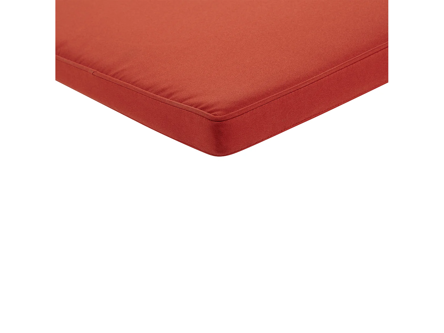 Cuscino per sedile a panca SOVANA 45 x 148 cm Rosso scuro