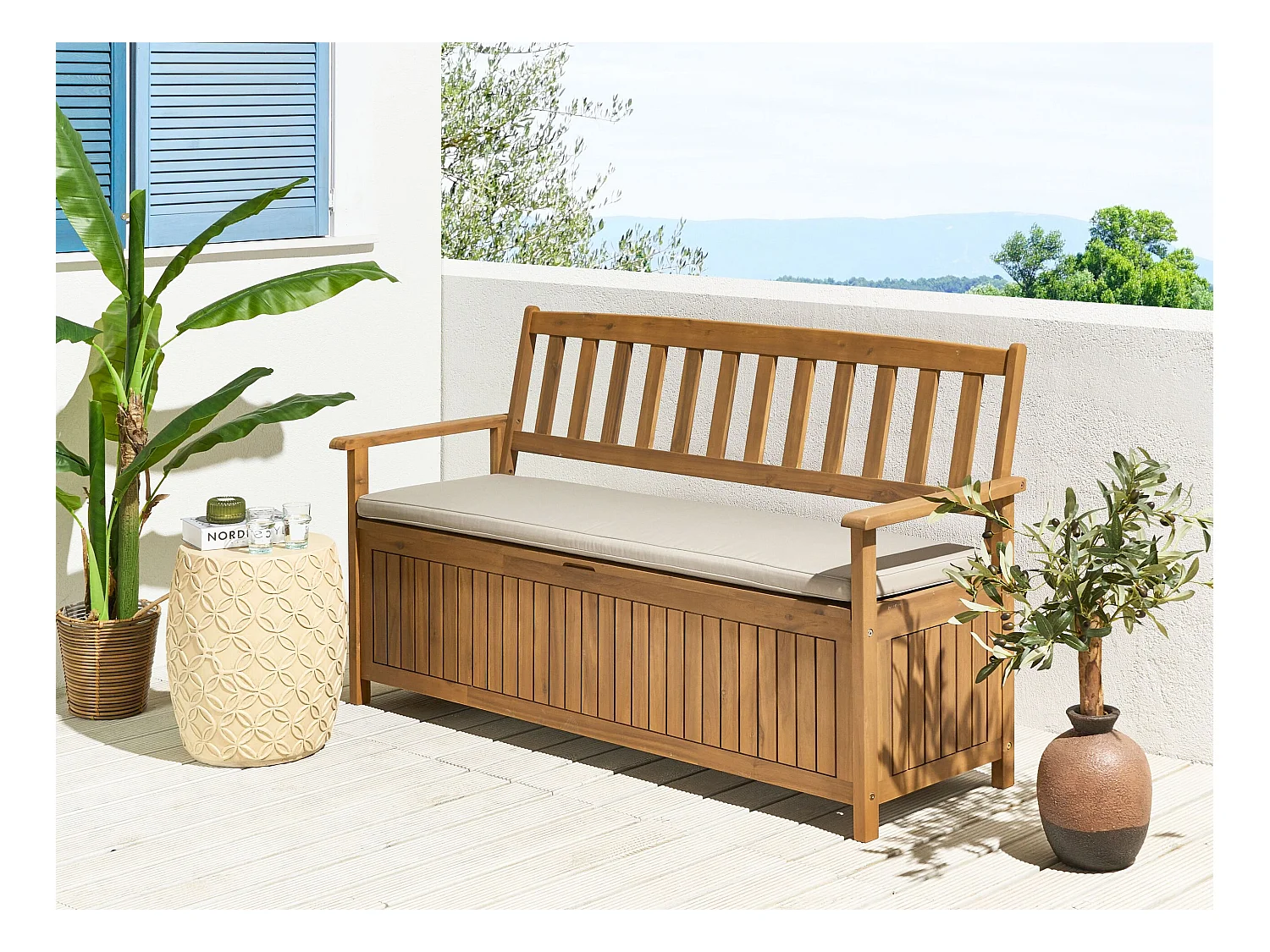 Coussin de banquette SOVANA Taupe