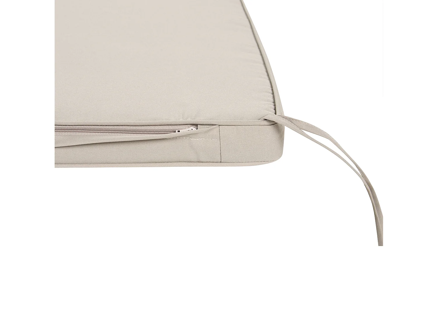 Almofada para banco de assento SOVANA 45 x 148 cm Taupe
