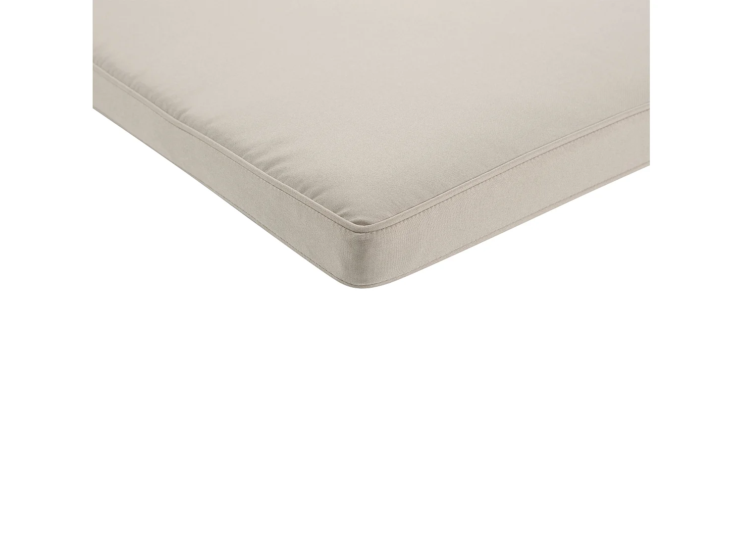 Almofada para banco de assento SOVANA 45 x 148 cm Taupe