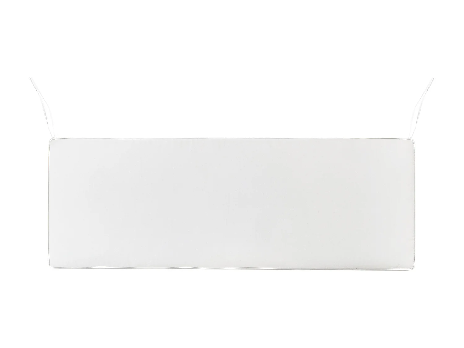 Bankauflage VIVARA 152 x 54 cm Cremeweiss