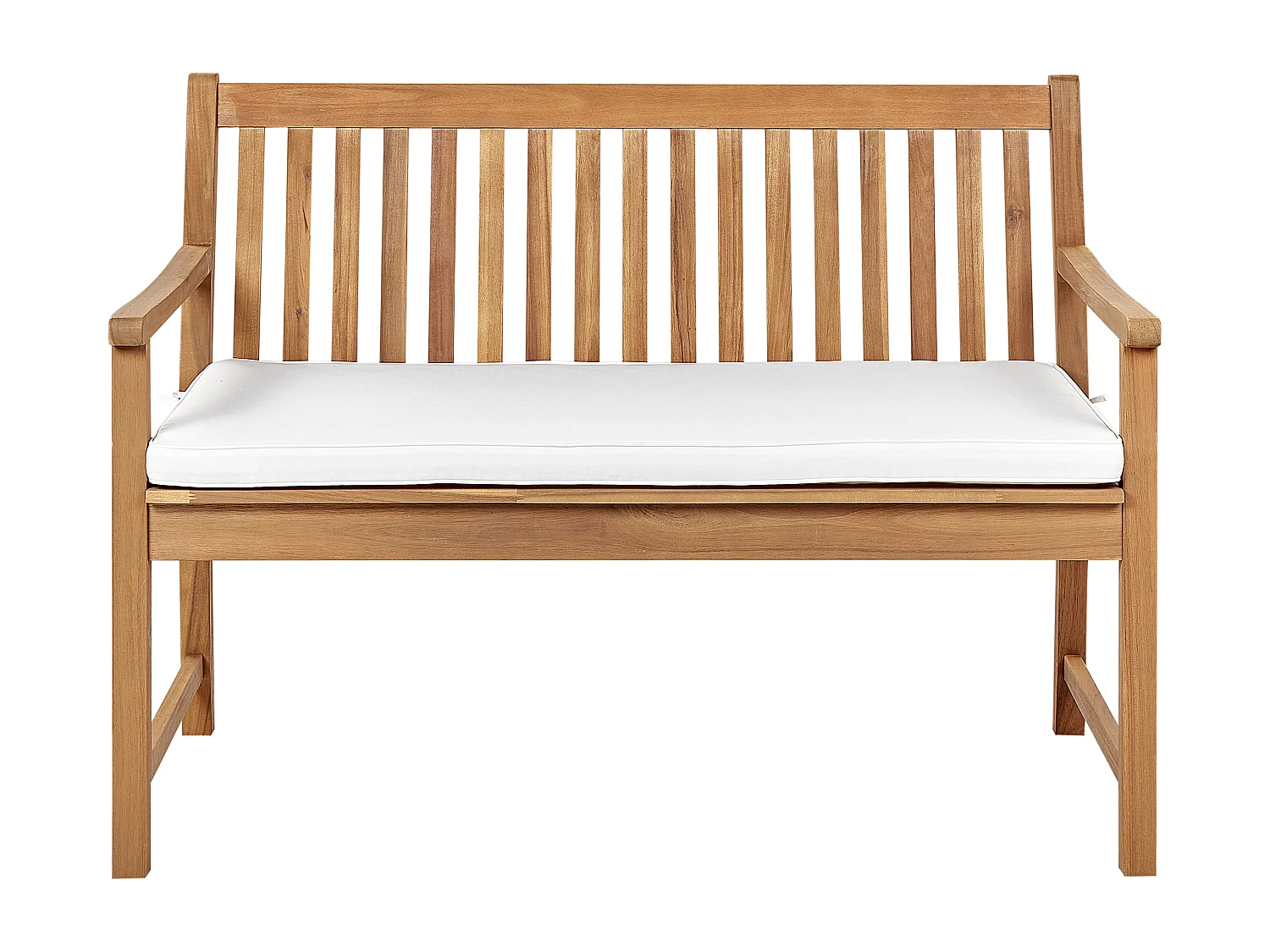 Cojín para banco VIVARA 112 x 54 cm Blanco crema