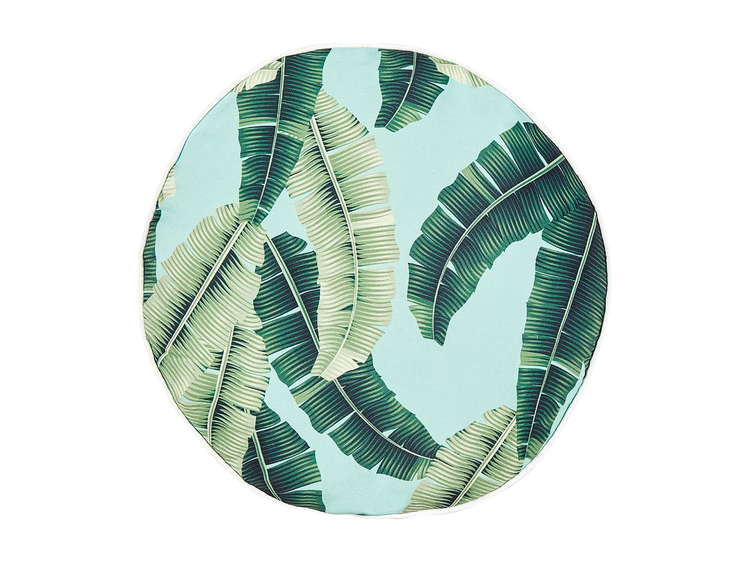 Set di 2 cuscini da esterno BOISSANO Trama di piante 40 x 40 cm Verde