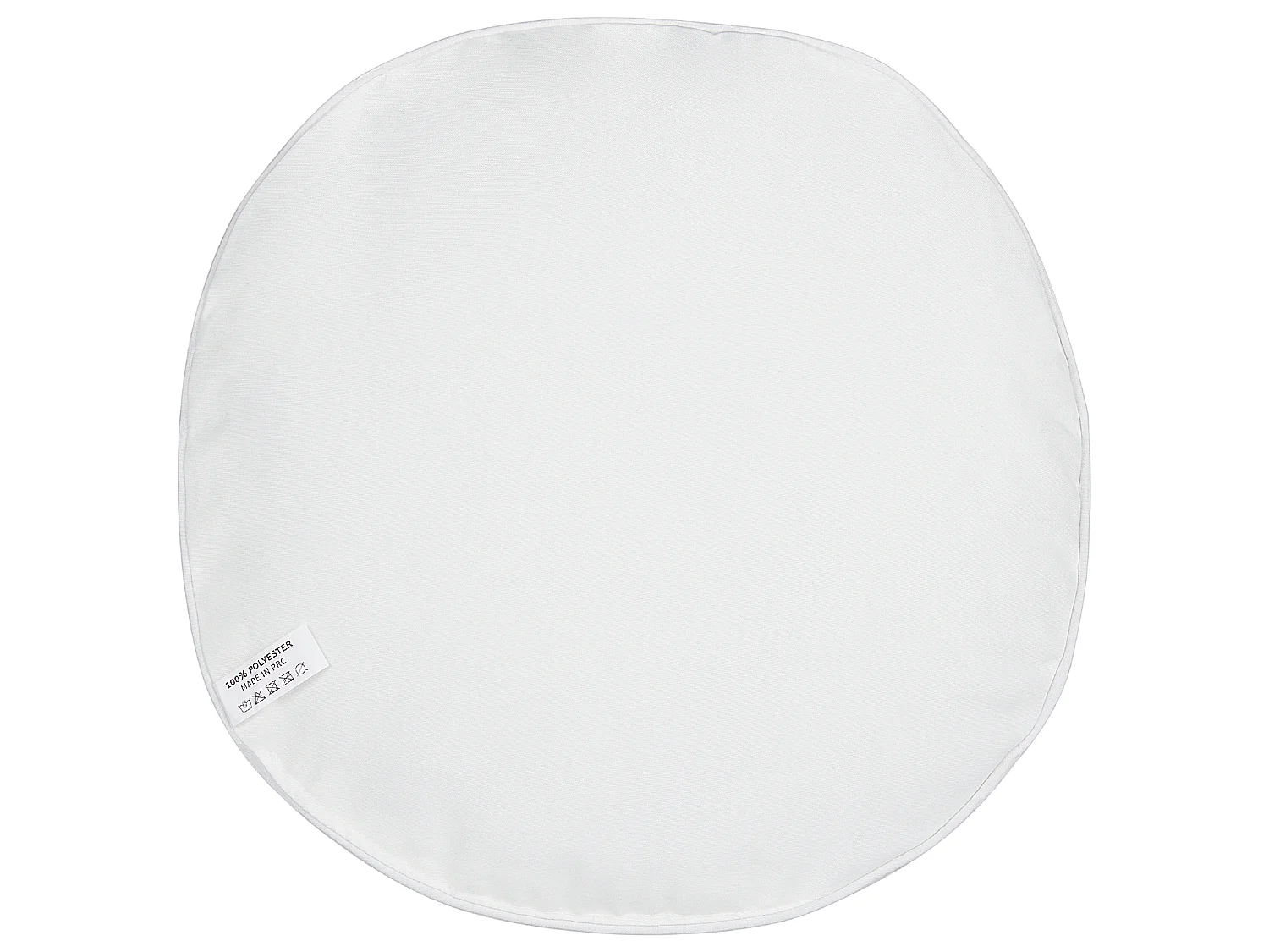 Set van 2 tuinkussens TAGGIA Bladpatroon 40 x 40 cm Geel