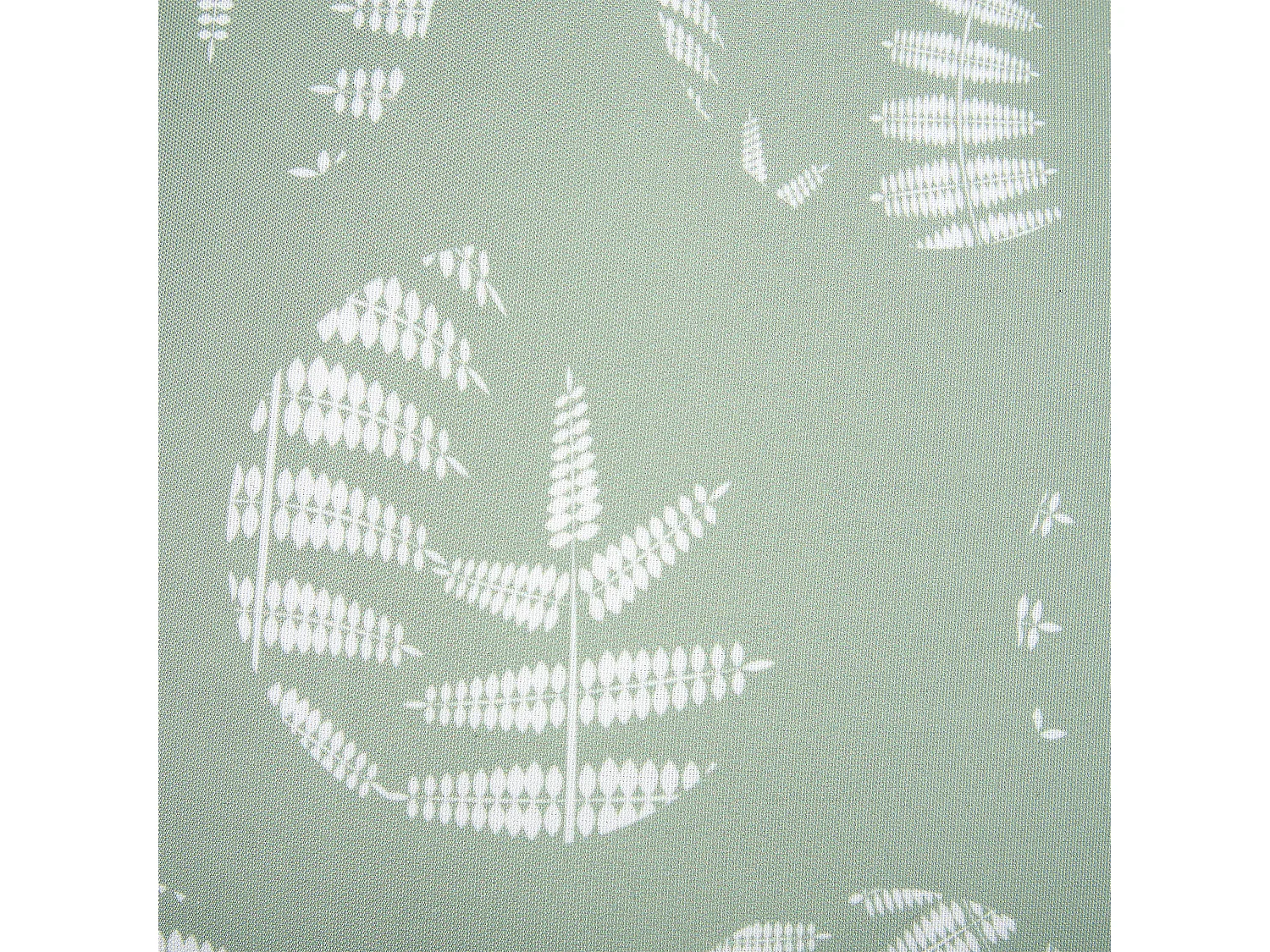 Gartenkissen 2er Set grün rund ⌀ 40 cm mit Blättermotiv Outdoor modern Alassio