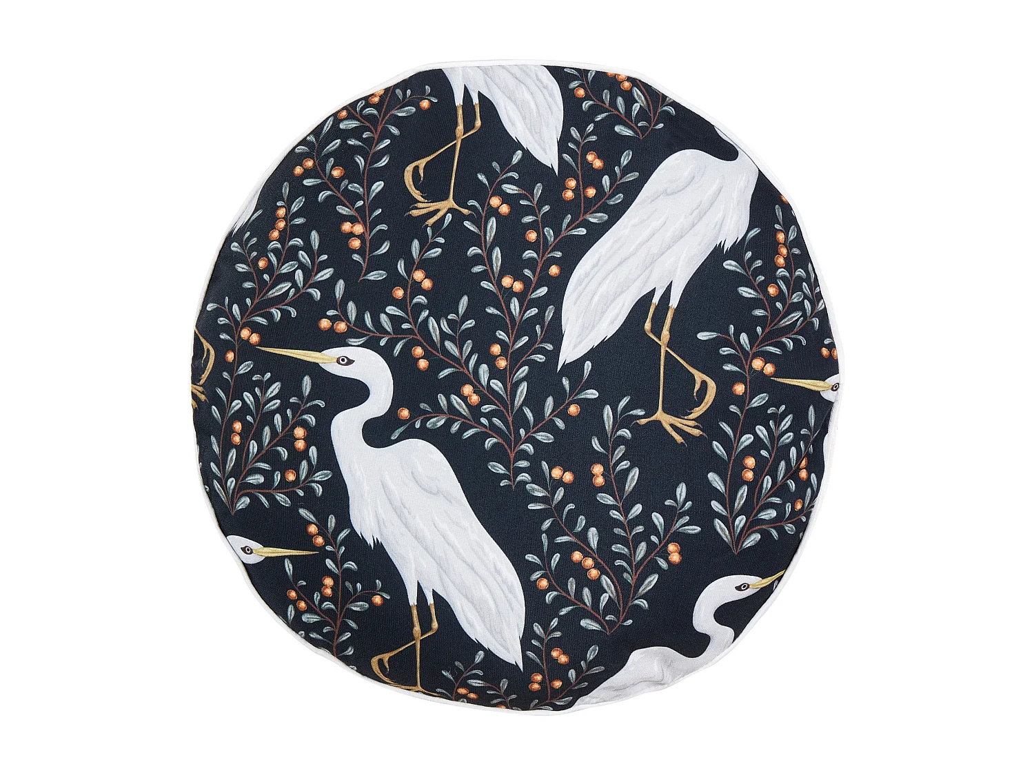 Set di 2 cuscini da esterno PIANAZZO 40 x 40 cm Nero Trama animale