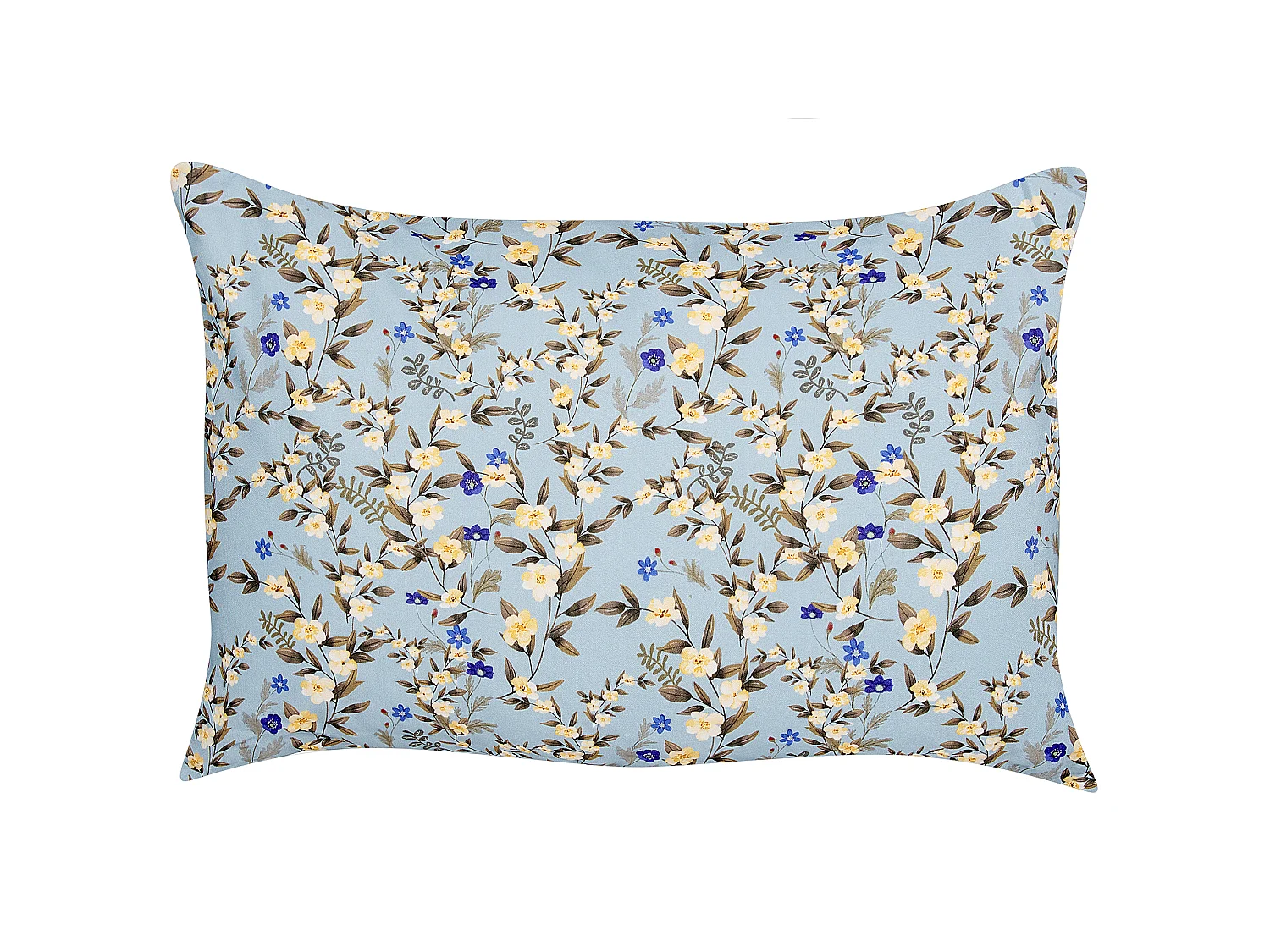 Set di 2 cuscini da esterno VALLORIA 40 x 60 cm Blu Trama floreale