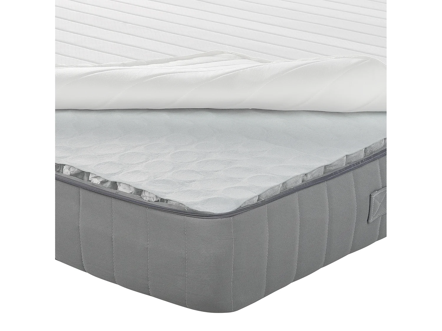 Traagschuim pocketvering matras FLUFFY Hard 140 x 200 cm