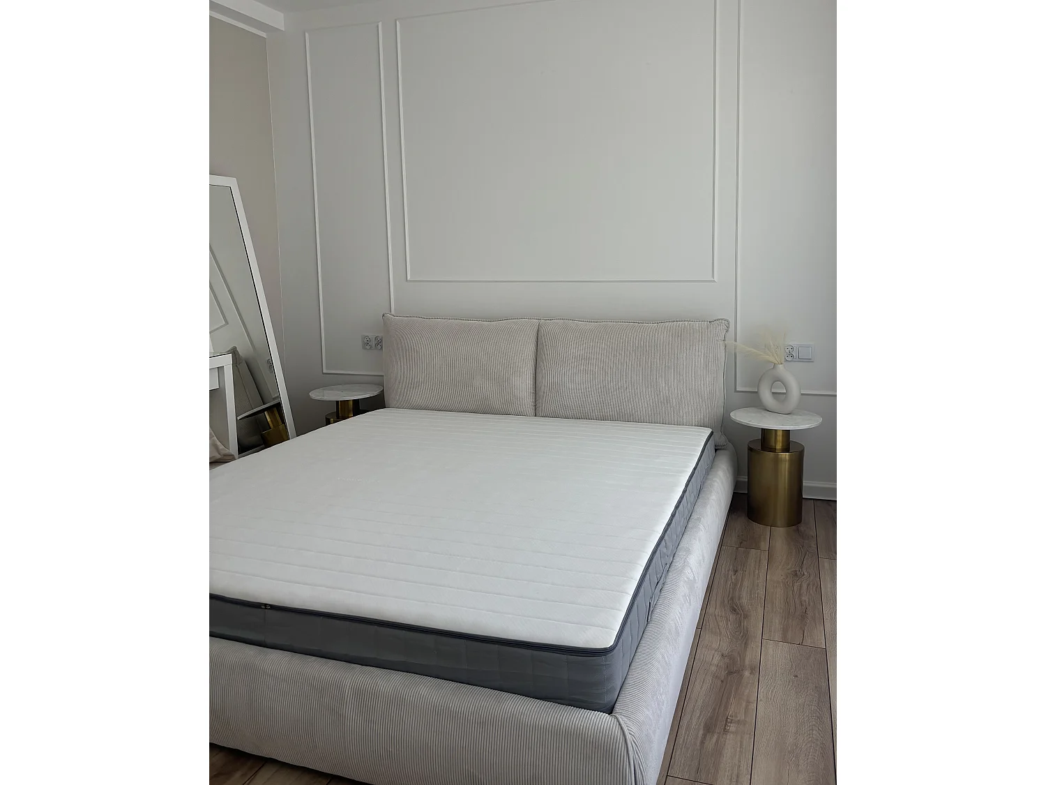 Matelas à ressorts ensachés en mousse à mémoire de forme FLUFFY Ferme 180 x 200 cm