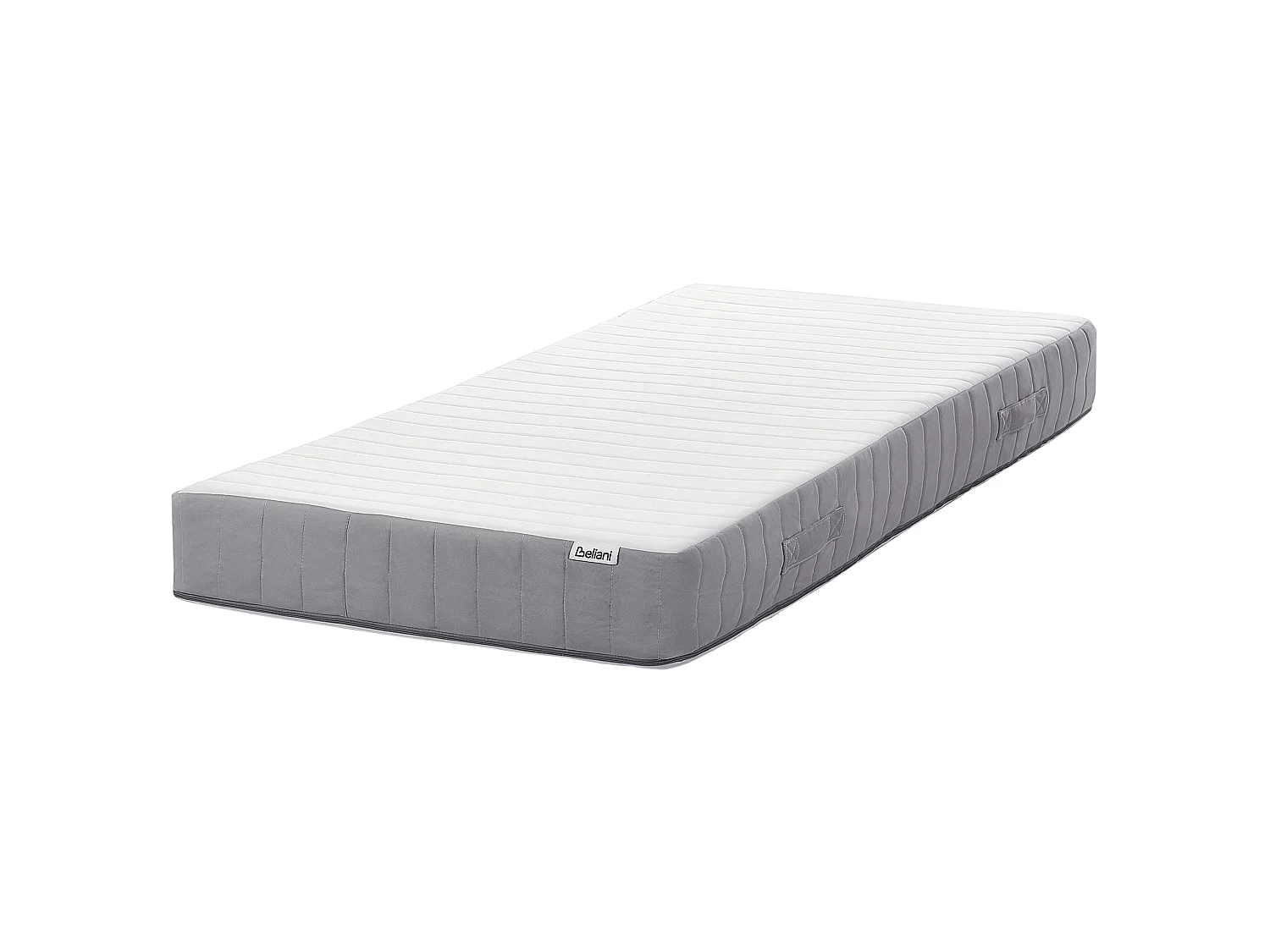 Taschenfederkernmatratze Memory Foam mittelfest 90 x 200 cm abnehmbarer Bezug FLUFFY
