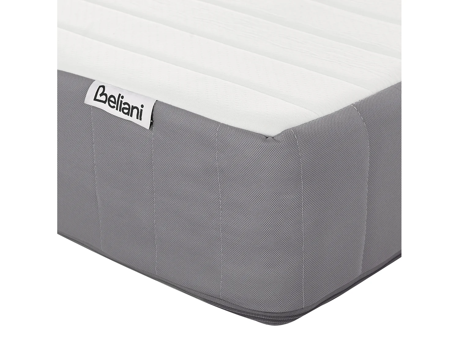 Taschenfederkernmatratze Memory Foam mittelfest 90 x 200 cm abnehmbarer Bezug FLUFFY