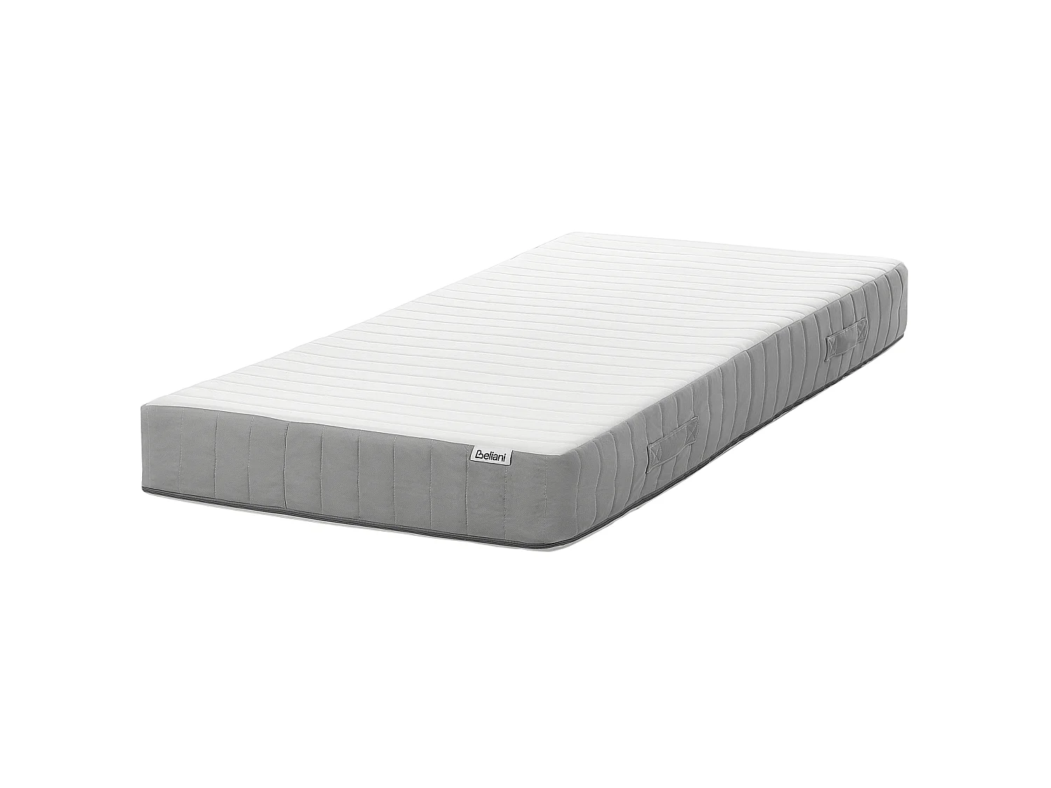Matelas à ressorts ensachés avec housse amovible ferme 90 x 200 cm FLUFFY