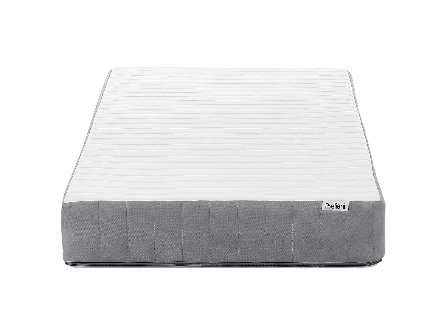 Matelas à ressorts ensachés avec housse amovible ferme 90 x 200 cm FLUFFY