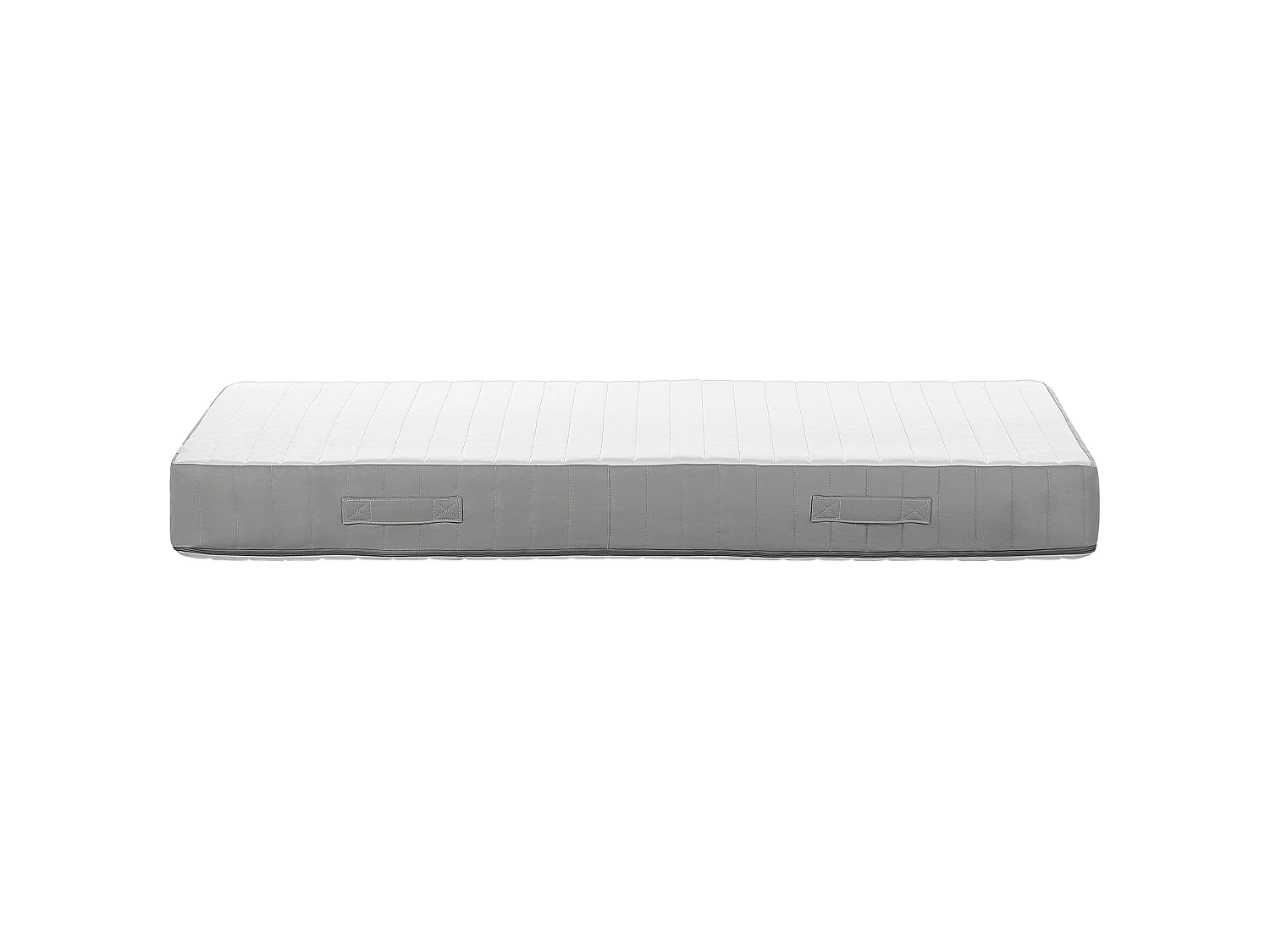 Matelas à ressorts ensachés avec housse amovible ferme 90 x 200 cm FLUFFY