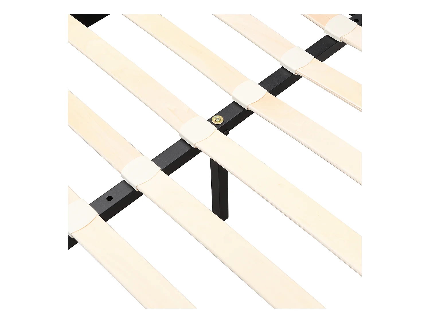 Gepolstertes Stauraumbett 140 x 190 cm aus Samt – mit Schublade und Lattenrost – Grau (ohne Matratze)