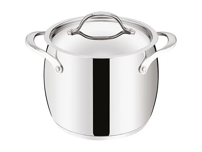 Lagostina Marmite 24cm inox avec couvercle - 011108020524