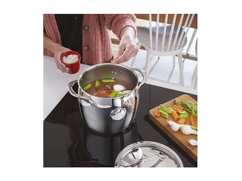 Lagostina Marmite 24cm inox avec couvercle - 011108020524