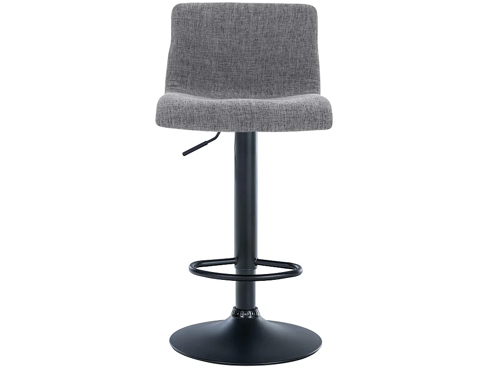 Tabouret de bar - Tissu - Gris clair - Hoover