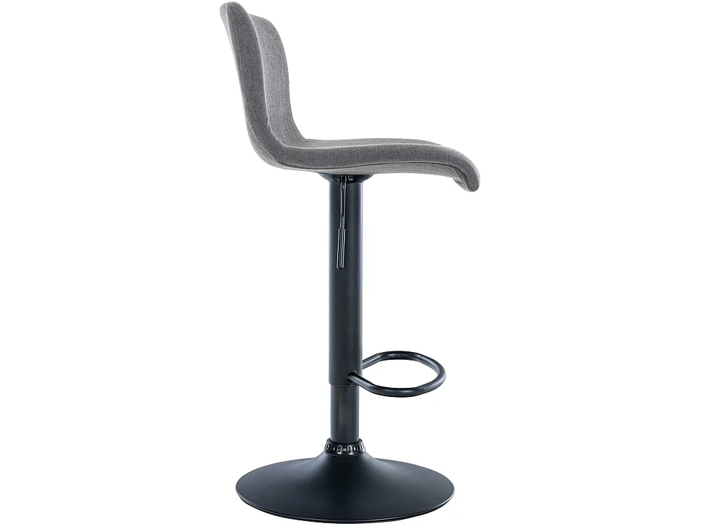 Tabouret de bar - Tissu - Gris clair - Hoover