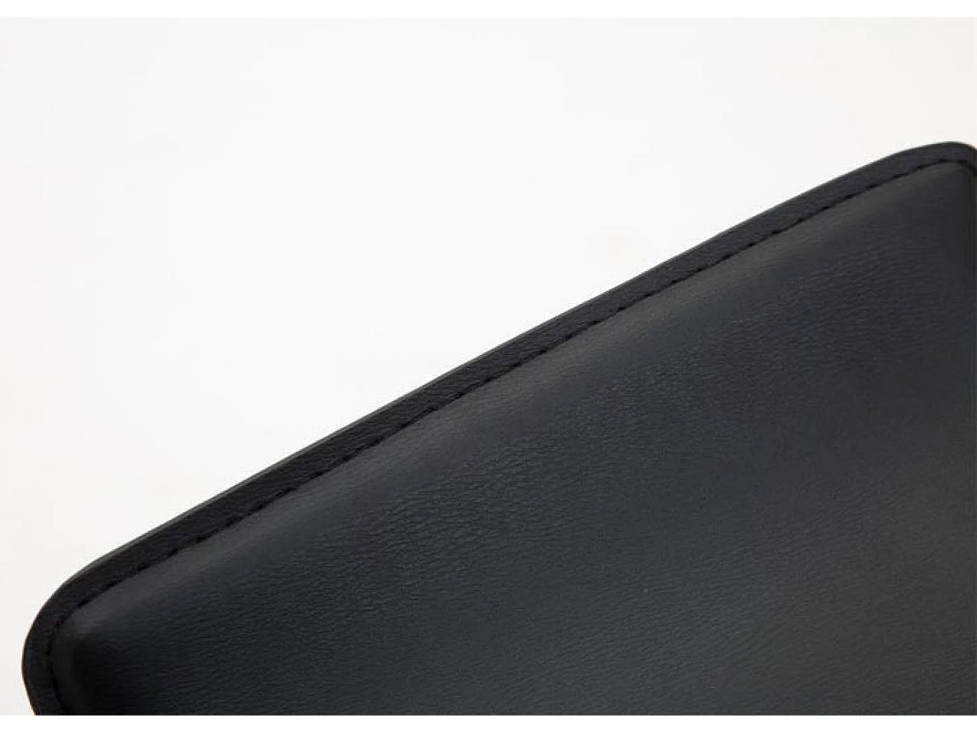 Lot de 2  Tabouret de bar - Similicuir & Métal - Noir - Dyn V2